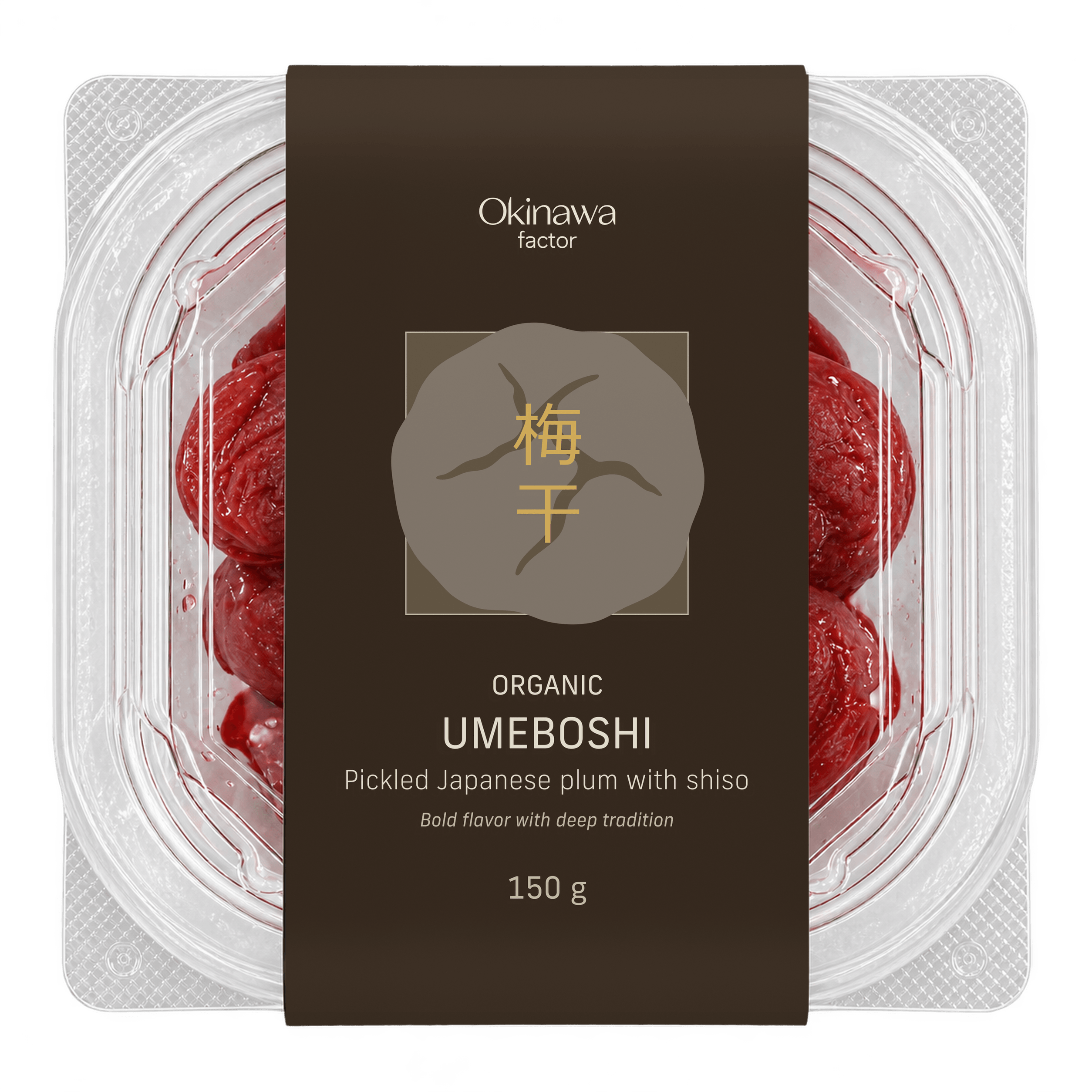 Okinawa Factor Umeboshi, 150 g pack