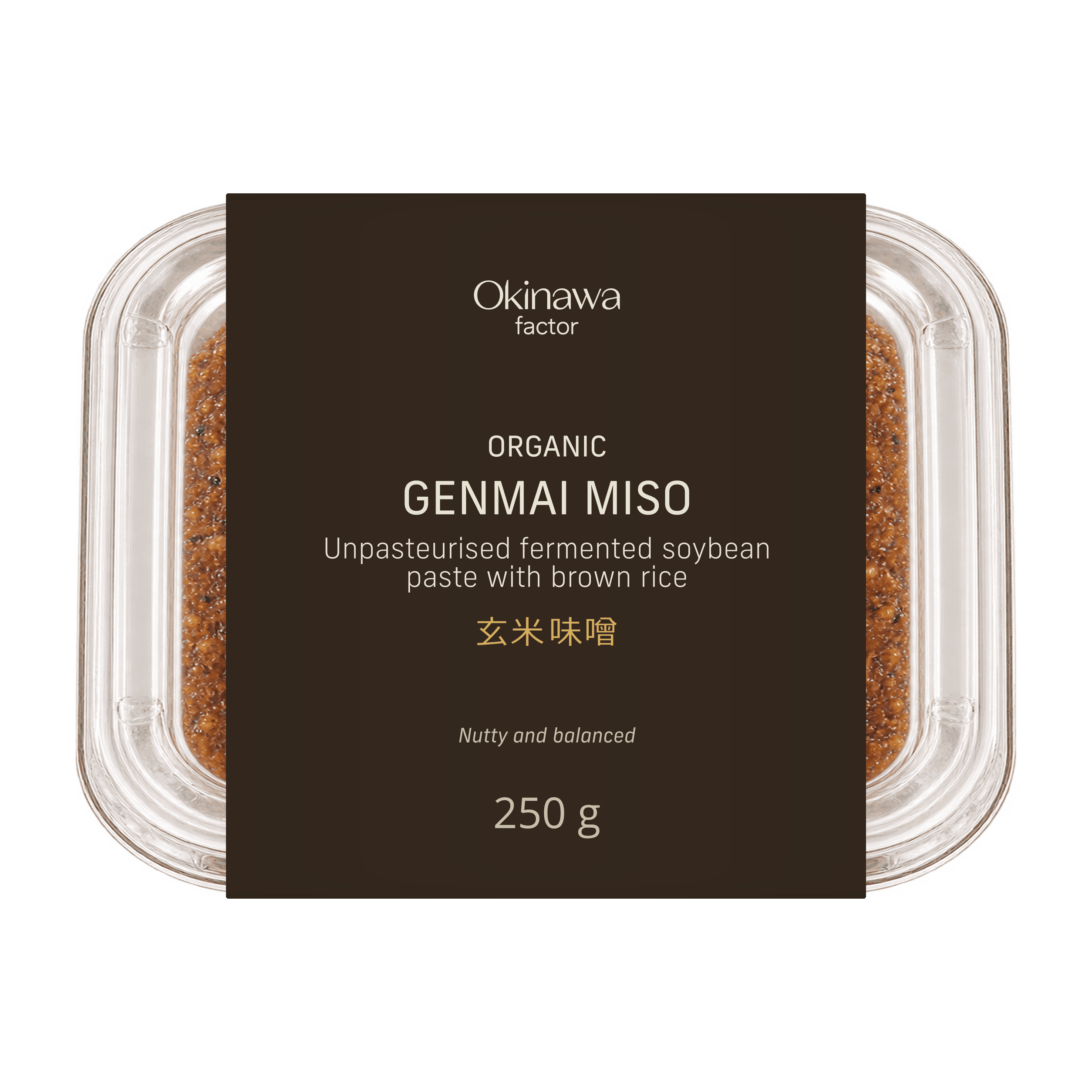 Okinawa Factor Genmai Miso Unpasteurised, pakiranje 250 g