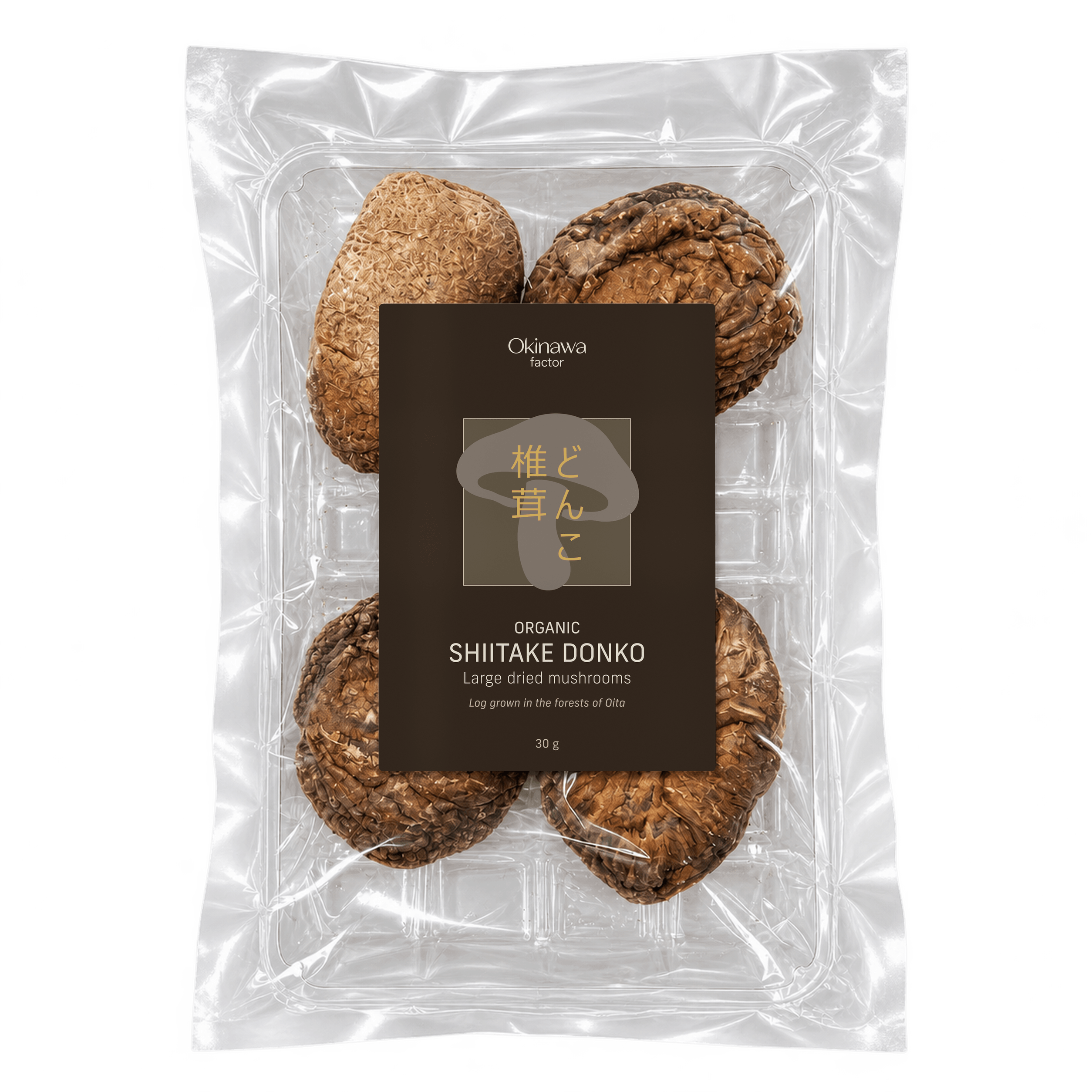 Okinawa Factor Shiitake Donko, 30 g pack