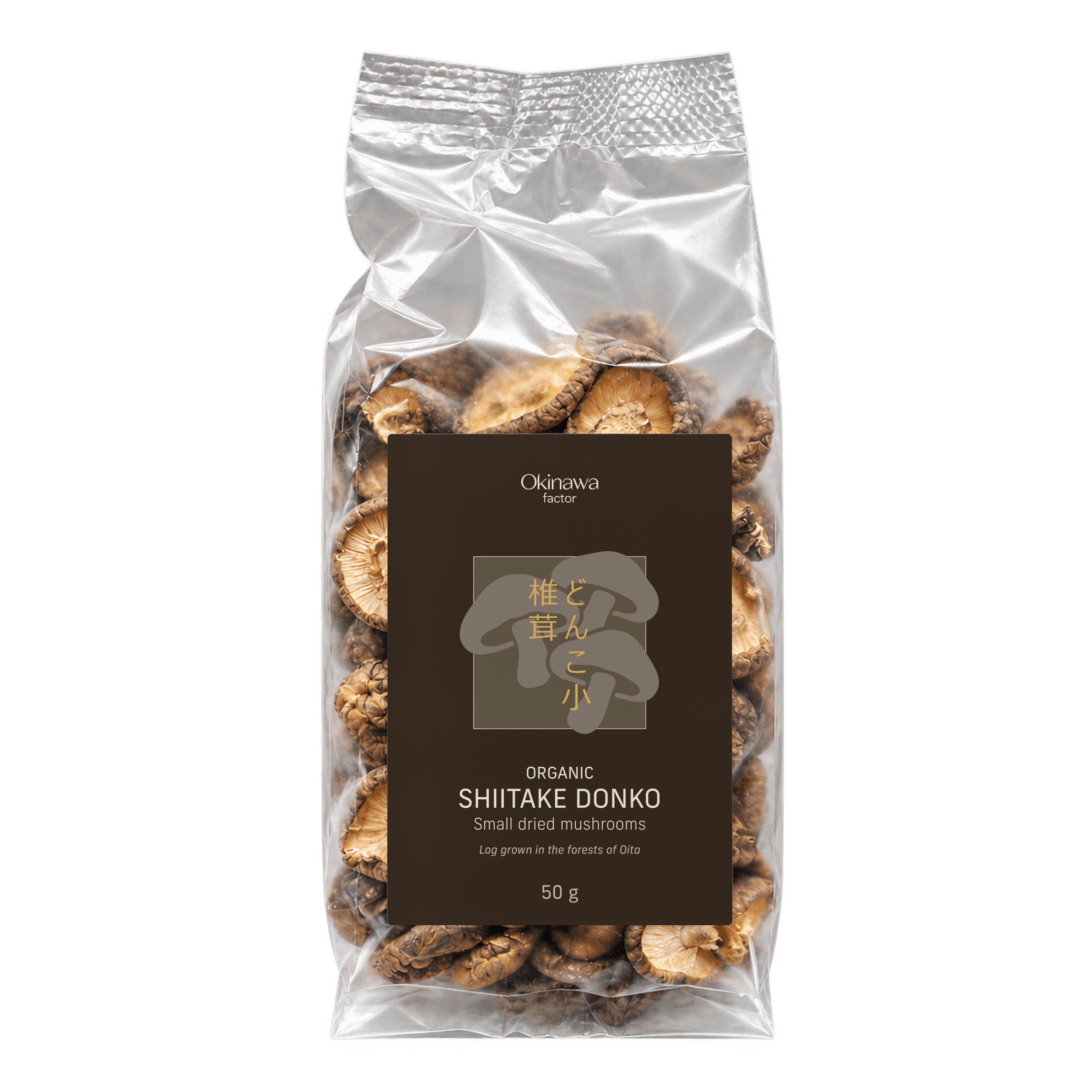 Okinawa Factor Shiitake Donko Small, 50 g pack